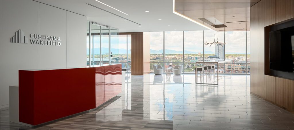 Cushman and wakefield lounge